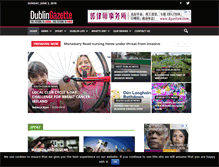 Tablet Screenshot of dublingazette.com